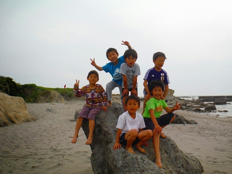 ビーチトレーニング2回目 認定npo法人 オーシャンファミリー